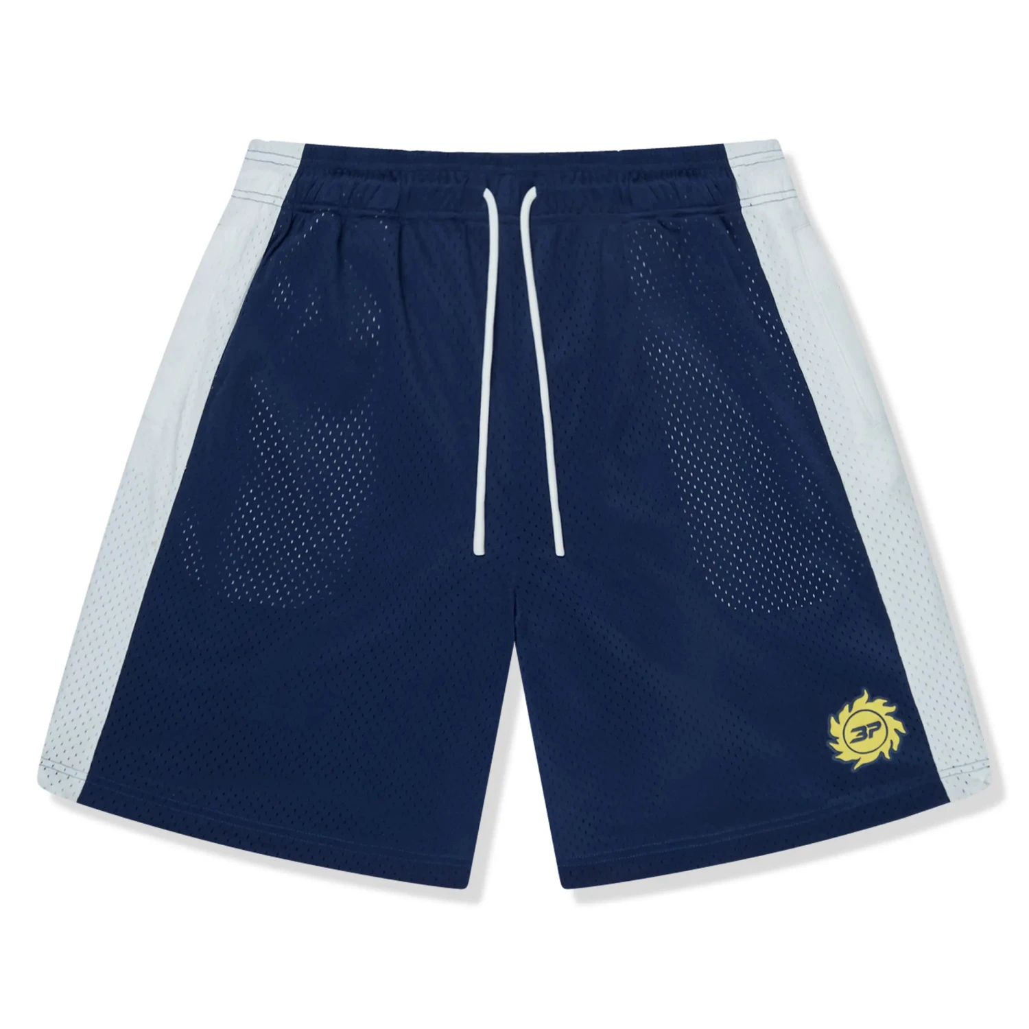 Broken Planet Mesh White Blue Shorts 1 Broken Planet Mesh White Blue Shorts