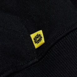 Broken Planet Midnight Black Moon Phases Hoodie -Creps Lockers broken planet midnight black moon phases hoodie patch