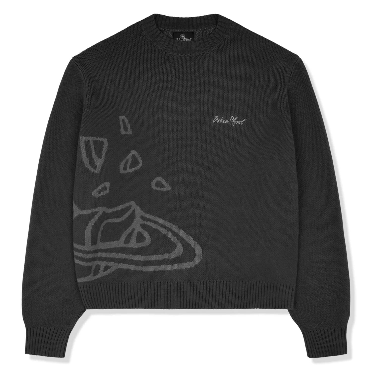 Broken Planet Midnight Black Planet Knit Sweatshirt 1 Broken Planet Midnight Black Planet Knit Sweatshirt