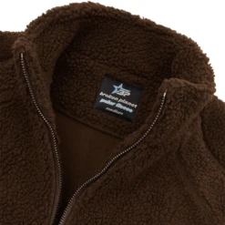Broken Planet Mocha Polar Fleece -Creps Lockers broken planet mocha polar fleece bp pl fl m brown neck