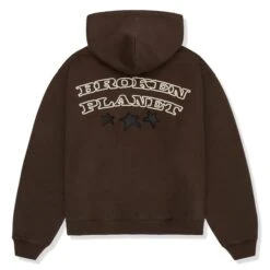 Broken Planet Out Of Service Mocha Brown Hoodie 16 Broken Planet Out Of Service Mocha Brown Hoodie -Creps Lockers broken planet out of service mocha brown hoodie back