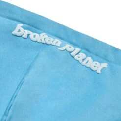 Broken Planet Outer Space Zip-Up Light Blue Hoodie -Creps Lockers broken planet outer space zip up light blue hoodie hood