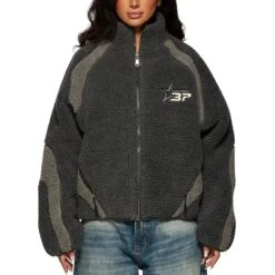 Broken Planet Soot Black Polar Fleece -Creps Lockers broken planet soot black polar fleece model