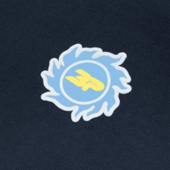 Broken Planet Space Club Outerspace Blue Hoodie -Creps Lockers broken planet space club outerspace blue hoodie back detail