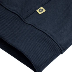 Broken Planet Space Club Outerspace Blue Hoodie -Creps Lockers broken planet space club outerspace blue hoodie corner detail