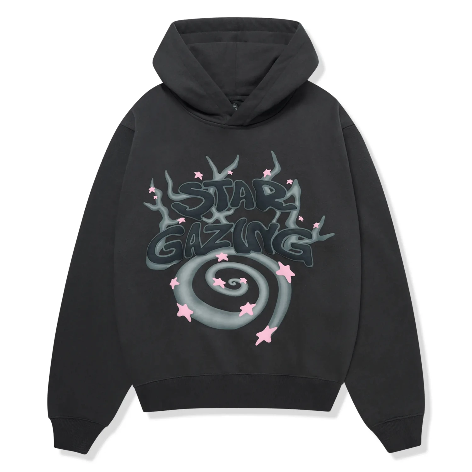 Broken Planet Stargazing Soot Black Hoodie 1 Broken Planet Stargazing Soot Black Hoodie