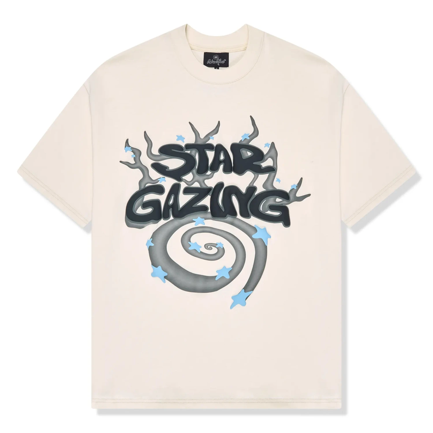 Broken Planet Stargazing Vanilla White T Shirt 1 Broken Planet Stargazing Vanilla White T Shirt