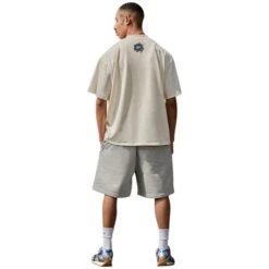 Broken Planet Stargazing Vanilla White T Shirt 8 Broken Planet Stargazing Vanilla White T Shirt -Creps Lockers broken planet stargazing vanilla white t shirt model back