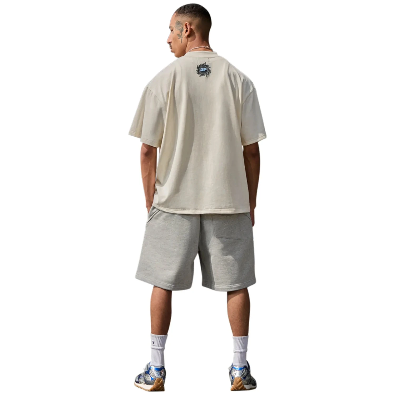 Broken Planet Stargazing Vanilla White T Shirt 3 Broken Planet Stargazing Vanilla White T Shirt - Image 3