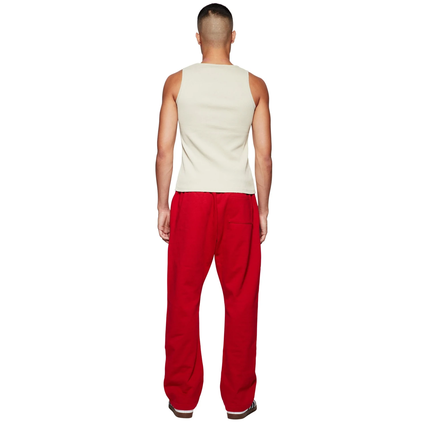 Broken Planet Straight Leg Ruby Red Sweatpants 4 Broken Planet Straight Leg Ruby Red Sweatpants - Image 4