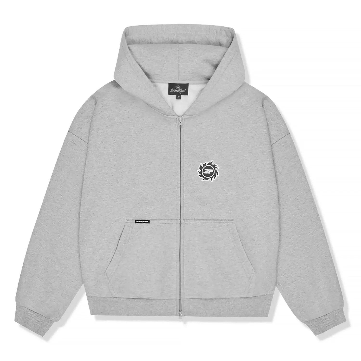 Broken Planet Sun Heather Grey Zip-Up Hoodie 1 Broken Planet Sun Heather Grey Zip-Up Hoodie