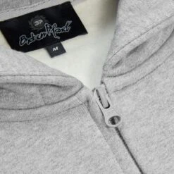 Broken Planet Sun Heather Grey Zip-Up Hoodie 8 Broken Planet Sun Heather Grey Zip-Up Hoodie -Creps Lockers broken planet sun heather grey zip up hoodie zip detail