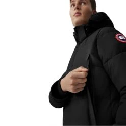 Canada Goose Wyndham Black Parka Jacket 9 Canada Goose Wyndham Black Parka Jacket -Creps Lockers canada goose wyndham black parka jacket model