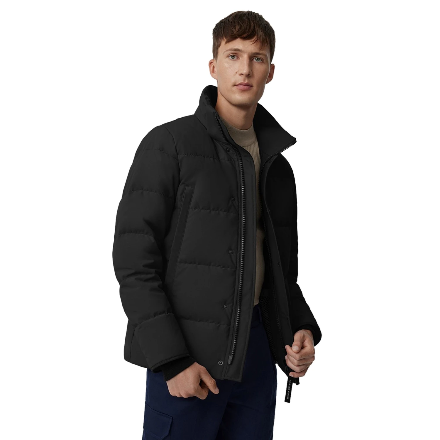 Canada Goose Wyndham Black Parka Jacket 3 Canada Goose Wyndham Black Parka Jacket - Image 3
