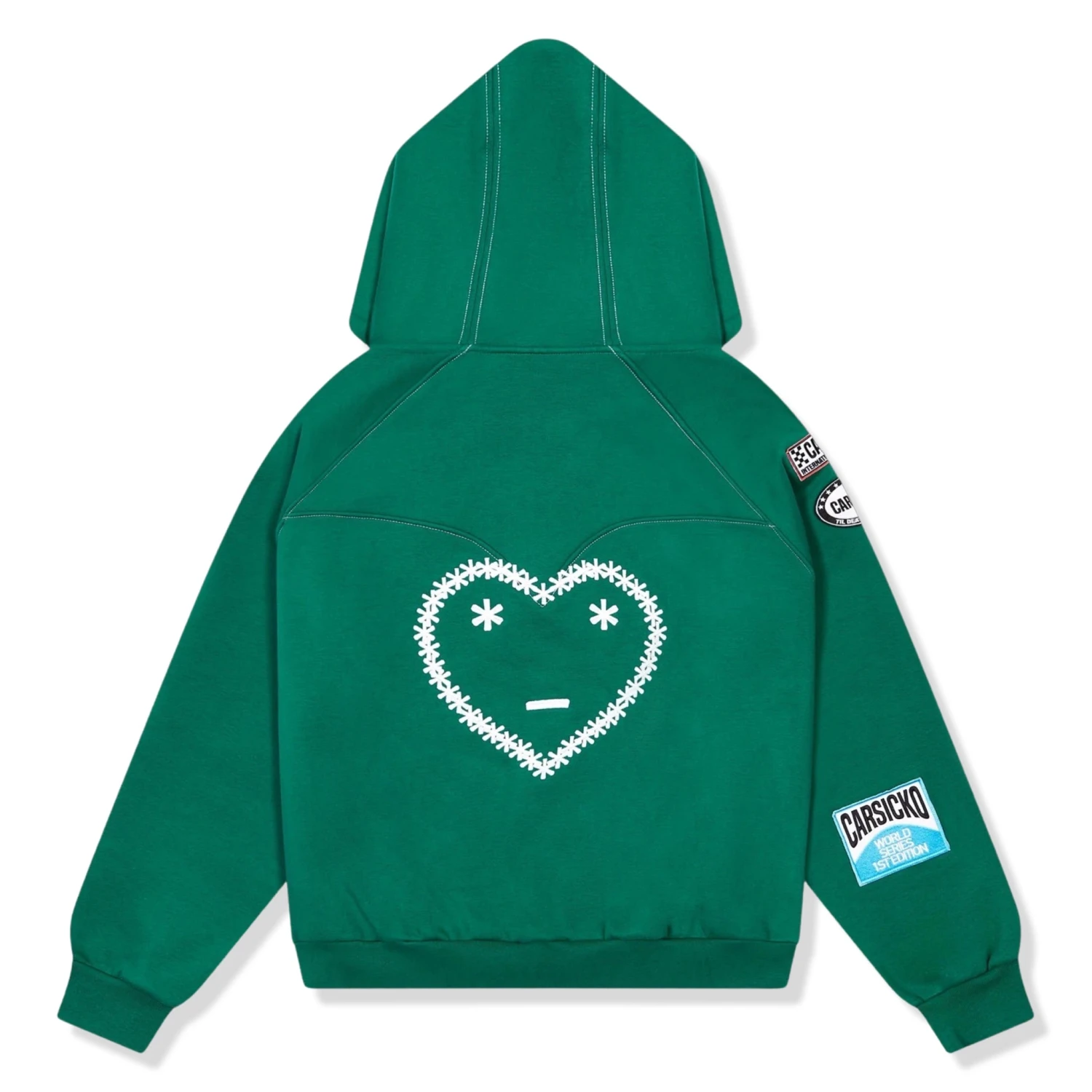 Carsicko Racing Club Green Hoodie 2 Carsicko Racing Club Green Hoodie - Image 2
