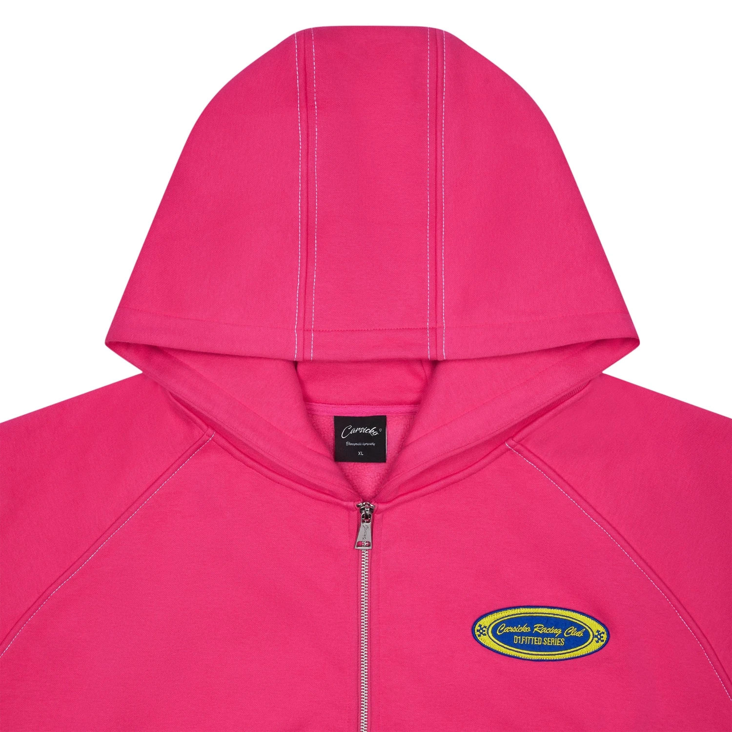 Carsicko Racing Club Pink Hoodie 4 Carsicko Racing Club Pink Hoodie - Image 4