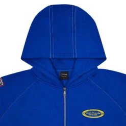 Carsicko Racing Club Zip-Up Blue Hoodie 7 Carsicko Racing Club Zip-Up Blue Hoodie -Creps Lockers carsicko racing club zip up blue hoodie hood
