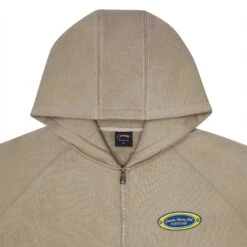 Carsicko Racing Club Zip-Up Cream Hoodie 7 Carsicko Racing Club Zip-Up Cream Hoodie -Creps Lockers carsicko racing club zip up cream hoodie hood
