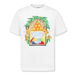 Casablanca Casa Triomphe White T Shirt