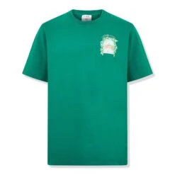 Casablanca L'Arche Tennis Club Graphic Racing Green T Shirt