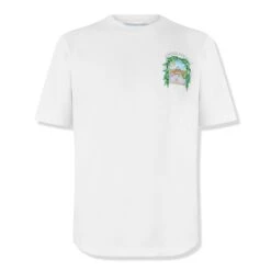 Casablanca L'Arche Tennis Club Graphic White T Shirt