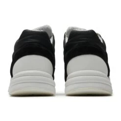 Preloved - Chanel CC Logo Suede Nylon Reflective Black White Sneaker -Creps Lockers chanel cc logo suede nylon reflective black white sneaker preloved heel