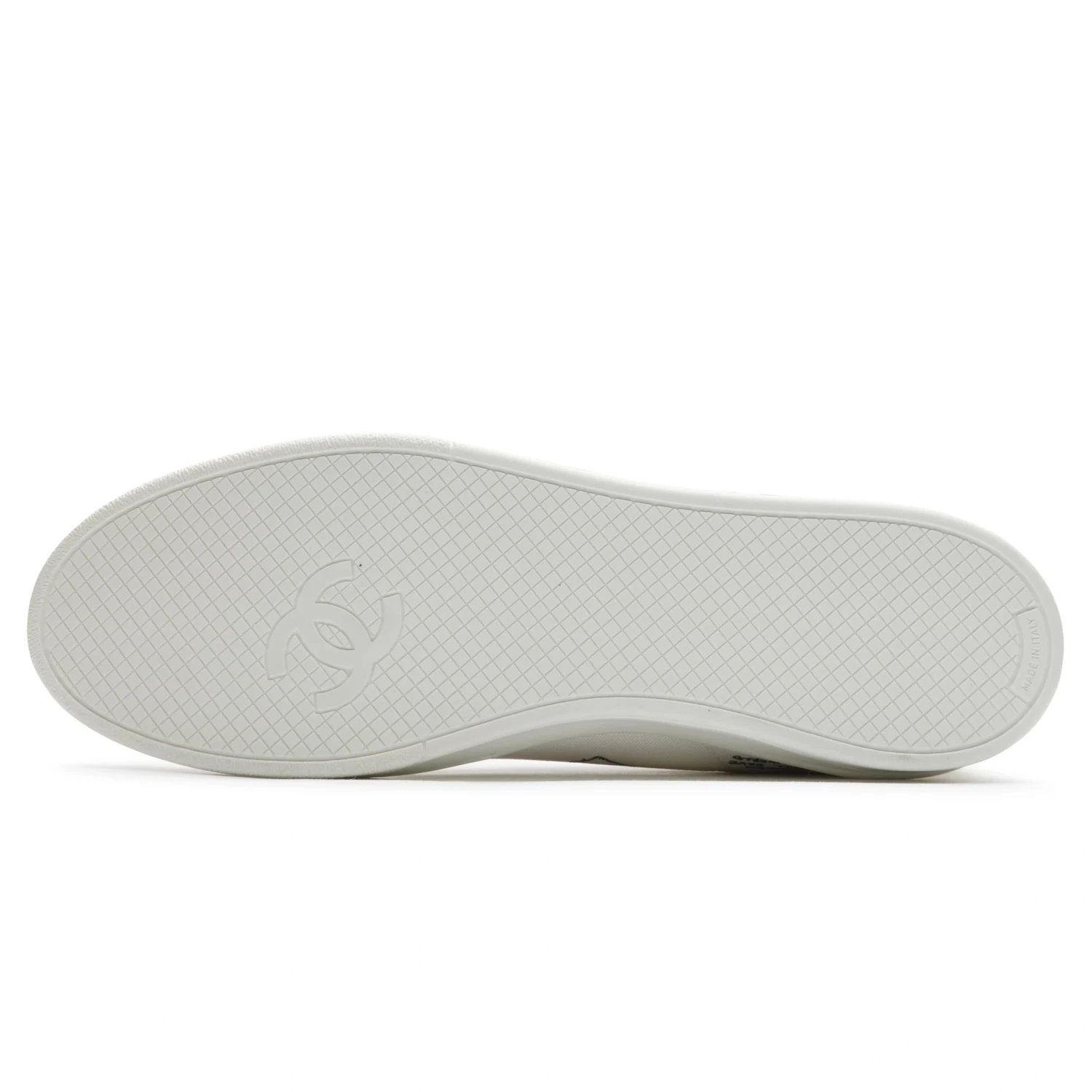 Chanel X Pharrell White Canvas Sneaker 6 Chanel X Pharrell White Canvas Sneaker - Image 6