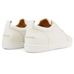 Christian Louboutin Rantulow Flat White Grain -Creps Lockers christian louboutin rantulow flat white grain back