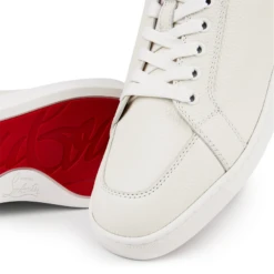 Christian Louboutin Rantulow Flat White Grain -Creps Lockers christian louboutin rantulow flat white grain detail