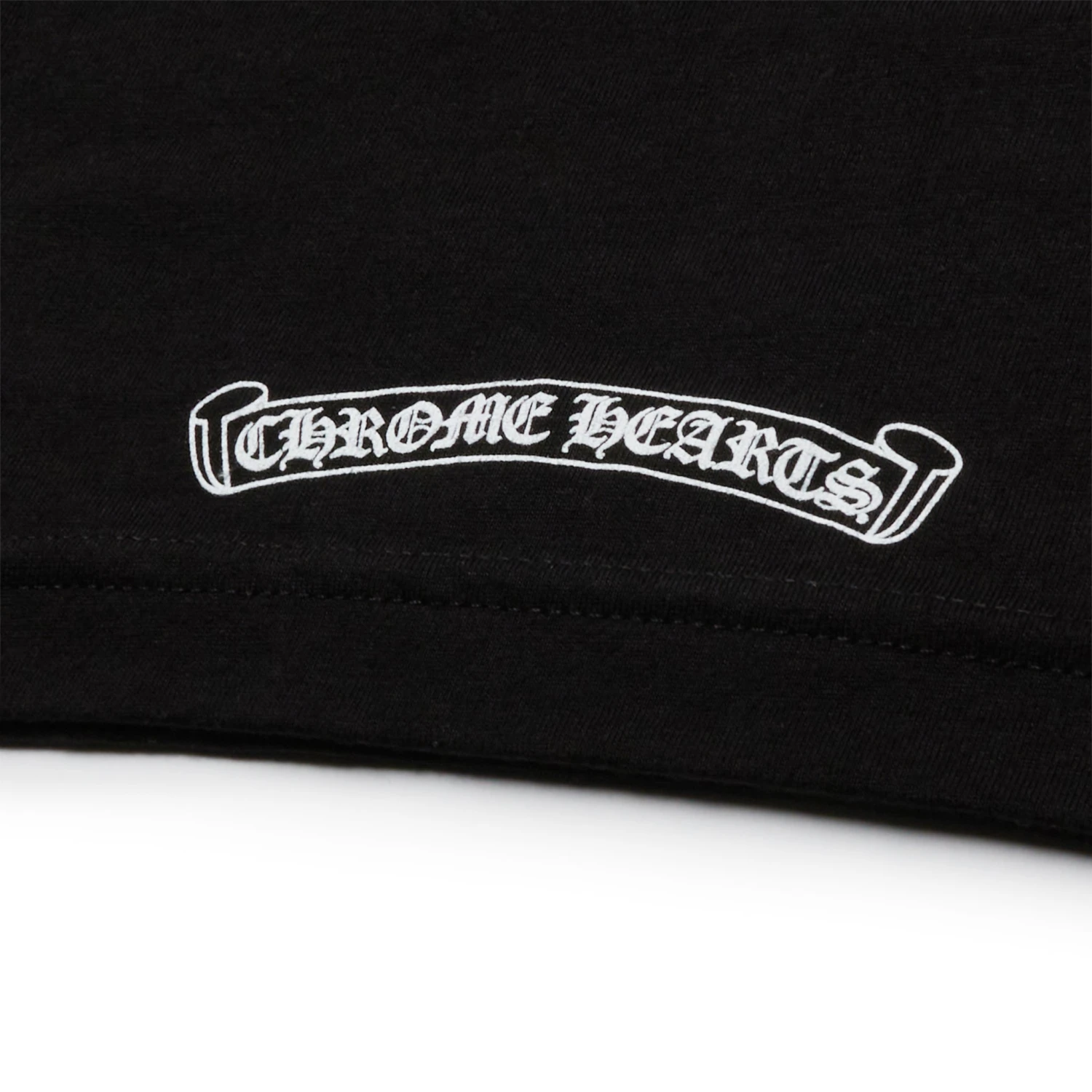 Chrome Hearts Horse Shoe Pocket Logo Black T Shirt 4 Chrome Hearts Horse Shoe Pocket Logo Black T Shirt - Image 4
