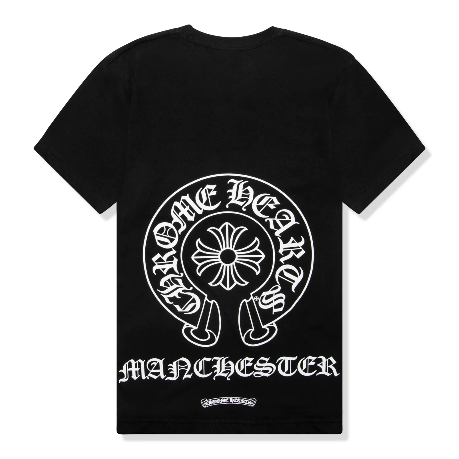 Chrome Hearts Manchester Exclusive Horse Shoe Pocket Logo Black T Shirt 2 Chrome Hearts Manchester Exclusive Horse Shoe Pocket Logo Black T Shirt - Image 2