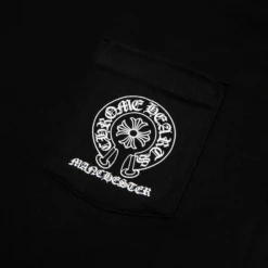 Chrome Hearts Manchester Exclusive Horse Shoe Pocket Logo Black T Shirt 10 Chrome Hearts Manchester Exclusive Horse Shoe Pocket Logo Black T Shirt -Creps Lockers chrome hearts manchester exclusive horse shoe pocket logo black t shirt logo