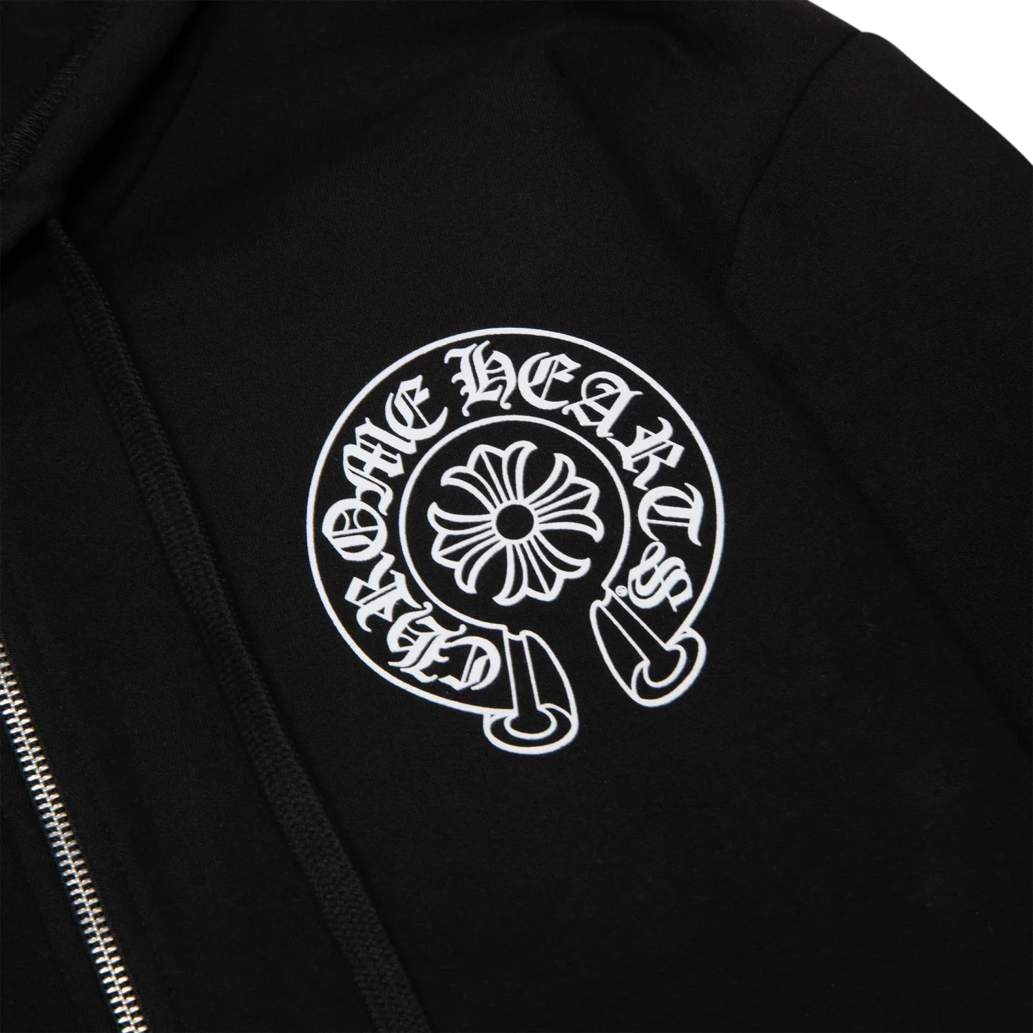 Chrome Hearts Manchester Exclusive Horse Shoe Zip-Up Black Hoodie 6 Chrome Hearts Manchester Exclusive Horse Shoe Zip-Up Black Hoodie - Image 6