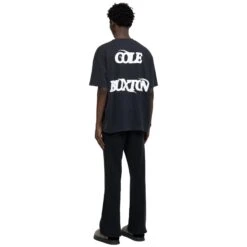 Cole Buxton Balearic Vintage Black T Shirt 10 Cole Buxton Balearic Vintage Black T Shirt -Creps Lockers cole buxton balearic vintage black t shirt Model Back