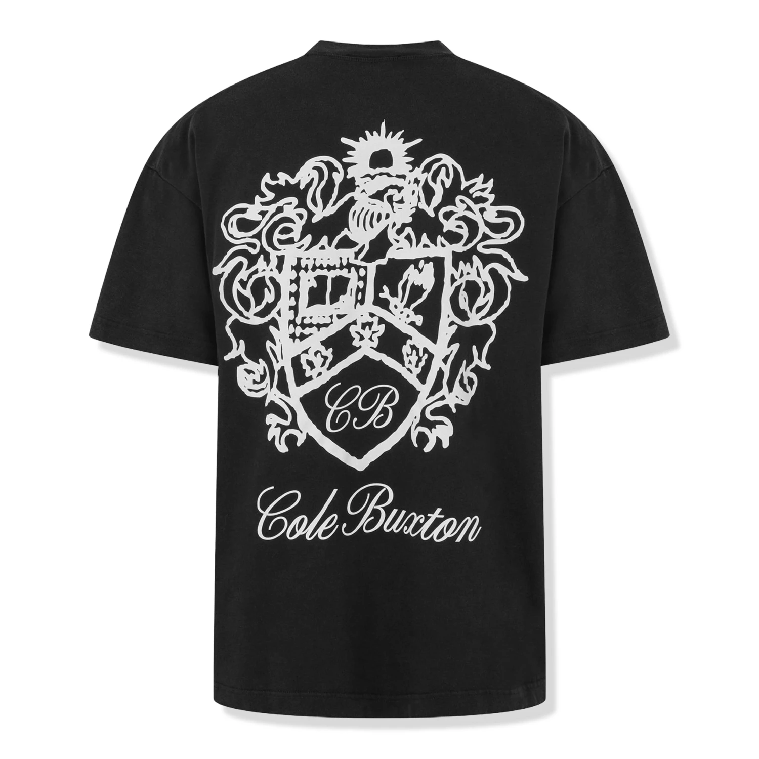 Cole Buxton Collegiate Black T Shirt 5 Cole Buxton Collegiate Black T Shirt - Image 5