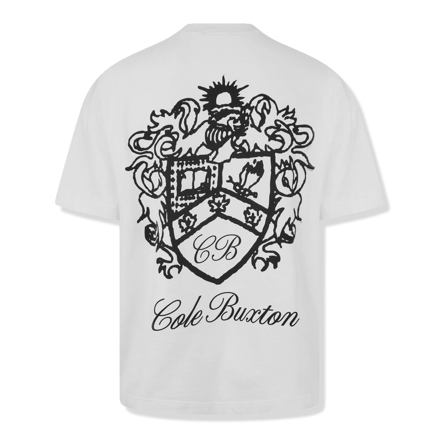 Cole Buxton Collegiate White T Shirt 5 Cole Buxton Collegiate White T Shirt - Image 5