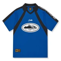 Corteiz Alcatraz Navy Football Jersey