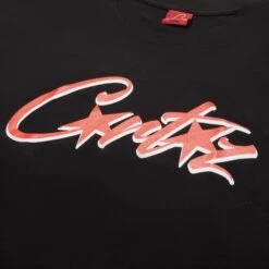 Corteiz Allstarz Black T Shirt -Creps Lockers corteiz allstarz black t shirt logo
