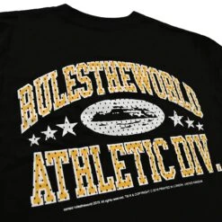 Corteiz Athletic Division Black T Shirt -Creps Lockers corteiz athletic division black t shirt back detail