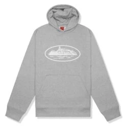 Corteiz OG Alcatraz Heather Grey Hoodie (2024)