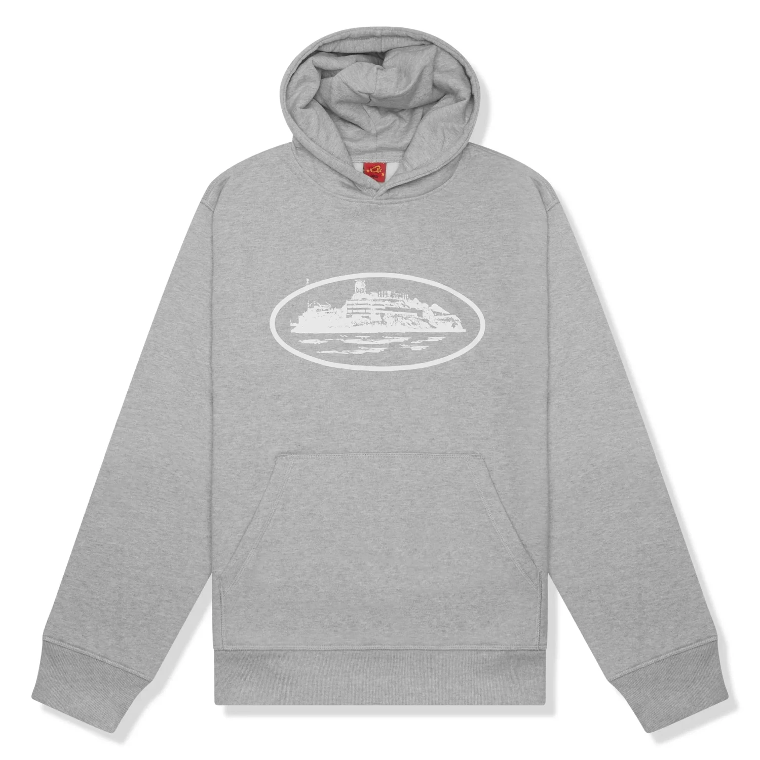 Corteiz OG Alcatraz Heather Grey Hoodie (2024) 1 Corteiz OG Alcatraz Heather Grey Hoodie (2024)