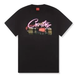Corteiz No Time 4 Luv Black T Shirt