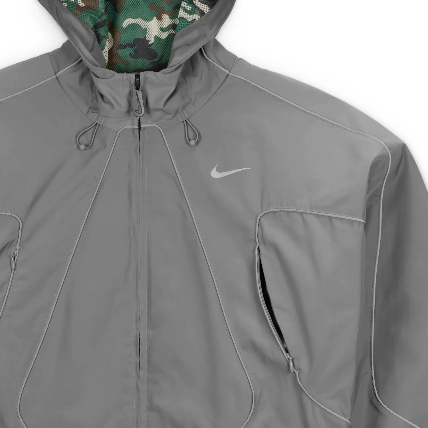 Corteiz X Nike Gully Grey Track Jacket 3 Corteiz X Nike Gully Grey Track Jacket - Image 3