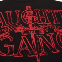 Corteiz X Slaughter Gang 21 Savage Black T Shirt 6 Corteiz X Slaughter Gang 21 Savage Black T Shirt -Creps Lockers corteiz x slaughter gang 21 savage black t shirt back detail