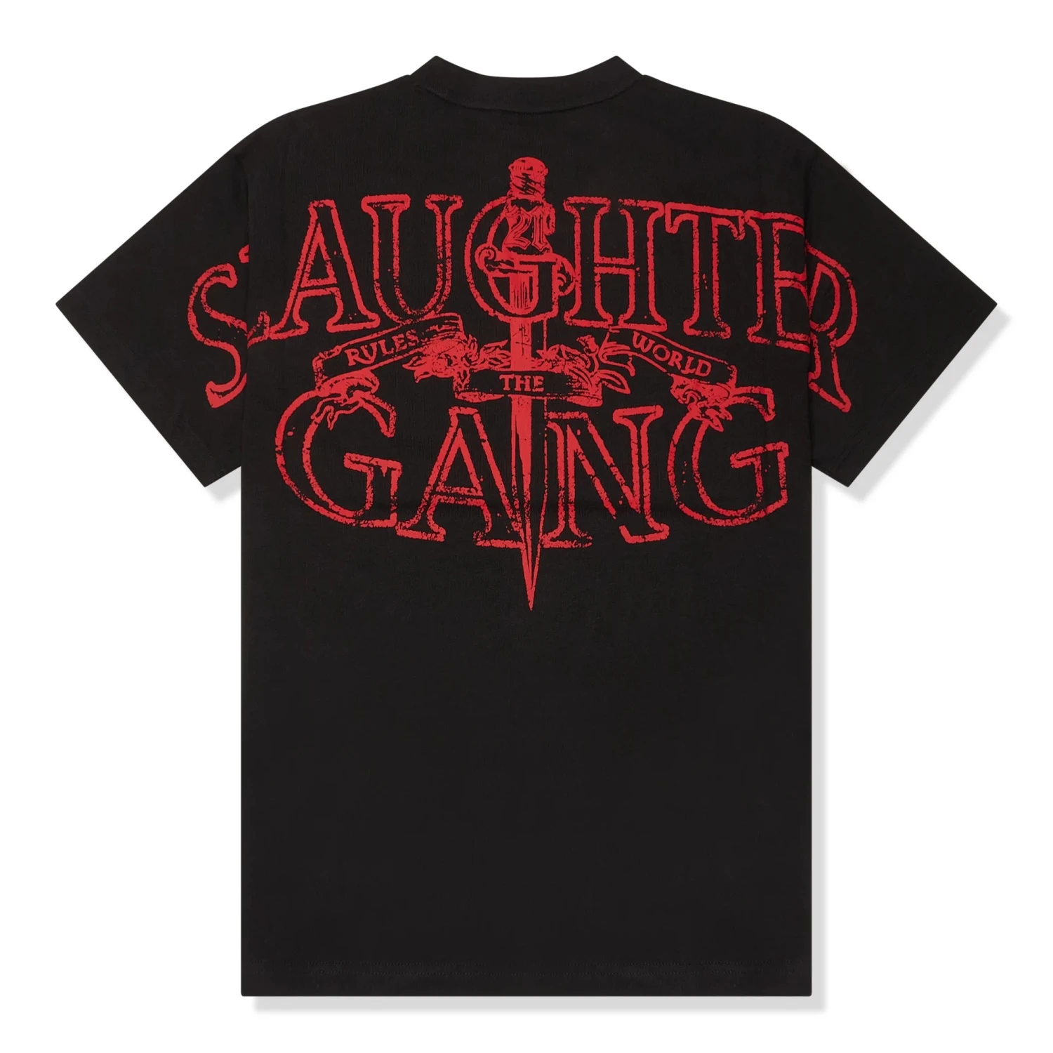 Corteiz X Slaughter Gang 21 Savage Black T Shirt 2 Corteiz X Slaughter Gang 21 Savage Black T Shirt - Image 2