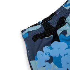 Denim Tears Blue Camo Cotton Wreath Sweatpants -Creps Lockers denim tears blue camo cotton wreath sweatpants corner