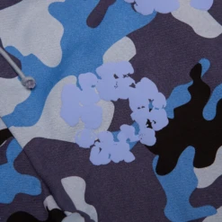 Denim Tears Blue Camo Cotton Wreath Sweatpants -Creps Lockers denim tears blue camo cotton wreath sweatpants detail f6500dc4 0cb1 4b1b 8672 43f045a93fdc