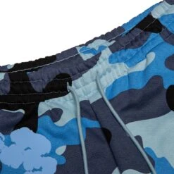 Denim Tears Blue Camo Cotton Wreath Sweatpants -Creps Lockers denim tears blue camo cotton wreath sweatpants waist detail