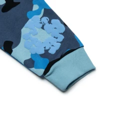 Denim Tears Blue Camo Cotton Wreath Zip-Up Hoodie 6 Denim Tears Blue Camo Cotton Wreath Zip-Up Hoodie -Creps Lockers denim tears blue camo cotton wreath zip up hoodie sleeve