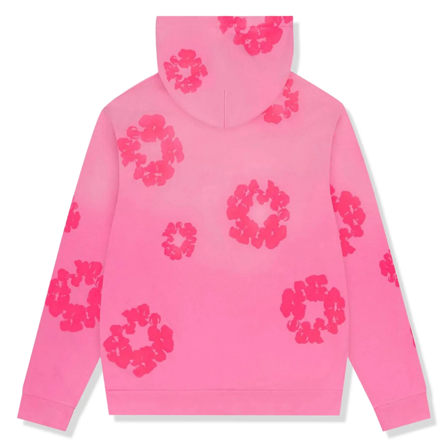 Denim Tears Cotton Wreath Pink Monochrome Hoodie 2 Denim Tears Cotton Wreath Pink Monochrome Hoodie - Image 2